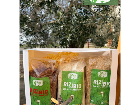 Coffret "Trio de riz essentiels"
